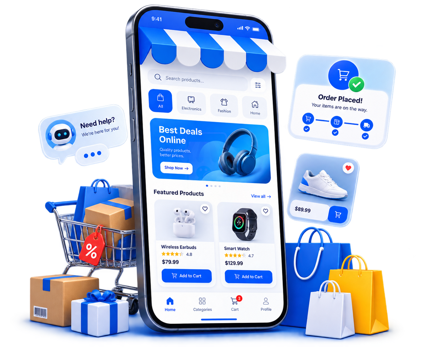 Tienda online desarrollada por Buckapi